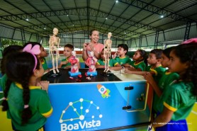 Laboratório Didático Móvel leva inovação para aulas de Educação Física na Escola Municipal Maria Teresa Maciel