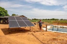 Com sistema de irrigação por energia solar, prefeitura impulsiona produção sustentável na zona rural e comunidades indígenas de Boa Vista