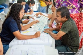 Prefeitura atende 300 famílias em ação de regularização fundiária nos bairros Nova Canaã e Cambará