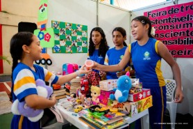 1ª Feira de Soluções Sustentáveis incentiva potencial empreendedor de alunos da Rede Municipal de Ensino