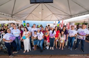 Prefeitura com Você chega ao bairro Nova Canaã com ações voltadas à campanha “Agosto Lilás” e ao mês da “Primeira Infância”