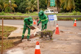 Quatro bairros de Boa Vista recebem serviços de limpeza urbana nesta terça-feira, 9