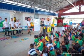 NO TRÂNSITO, ESCOLHA A VIDA  - Crianças de Boa Vista aprendem sobre segurança no trânsito de forma lúdica e divertida
