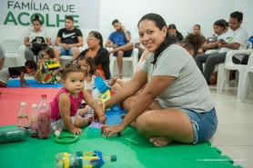 SEMANA DO BEBÊ 2023 - Pais e crianças aprendem a confeccionar brinquedos sustentáveis
