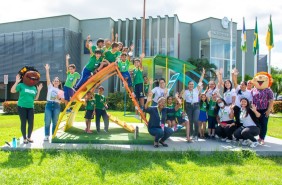 “CRIANÇAS NA PREFS” - Alunos da Escola Arco-Íris se divertem em passeio e bate papo com prefeito de Boa Vista