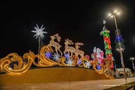 Parque do Rio Branco e Orla - Acendimento das luzes marca início das comemorações natalinas em Boa Vista