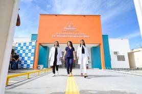 UBS SÃO VICENTE - Prefeito Arthur Henrique entrega novo prédio e amplia capacidade de atendimento à população