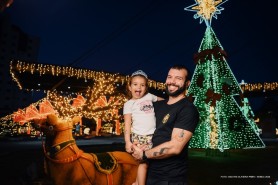 Decoração natalina ilumina Boa Vista e fortalece laços familiares