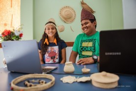 Projeto Buriti - Escola indígena apresenta virtualmente projeto sustentável durante Feira no México