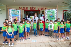 “Conhecendo o Artista” - Alunos recriam obras de Jaider Esbell, um dos maiores artistas plásticos de Roraima