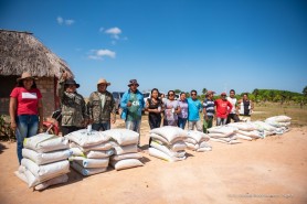 AGRICULTURA FAMILIAR - Prefeitura inicia distribuição de insumos para o plantio de hortifrútis nas comunidades indígenas