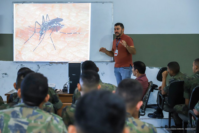Prefeitura e Força Aérea Brasileira se unem em combate ao Aedes aegypti