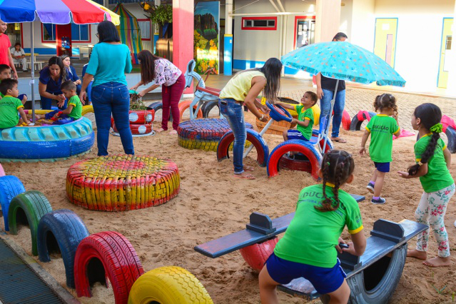 Escola de Boa Vista desenvolve projeto que resgata importância do contato da criança com a natureza