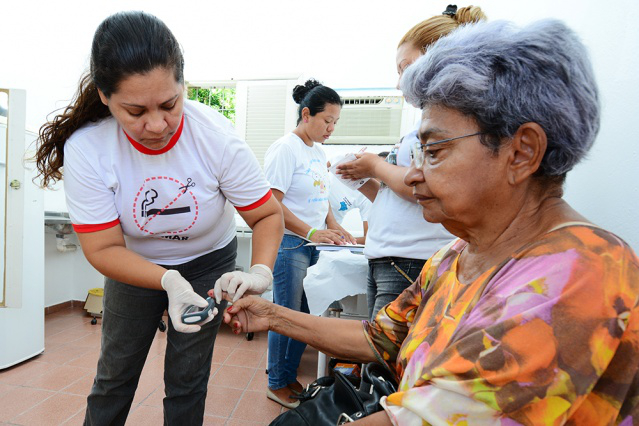 Posto de saúde do bairro São Pedro realiza manhã de atividades para idosos