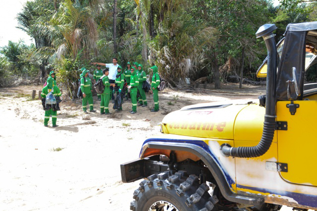  Prefeitura e jipeiros unem forças pela limpeza dos balneários