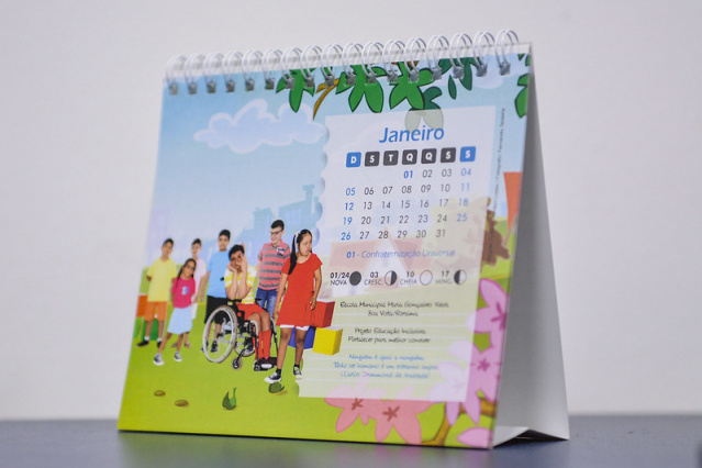 Convite - Escola Municipal lança calendário inclusivo nesta sexta-feira