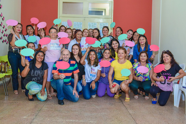 Papo Profissa: Servidores do abrigo Pedra Pintada participam de roda de conversa e troca de experiências