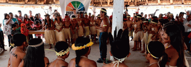 Feira indígena marca as comemorações pelo Dia do Índio na comunidade Campo Alegre