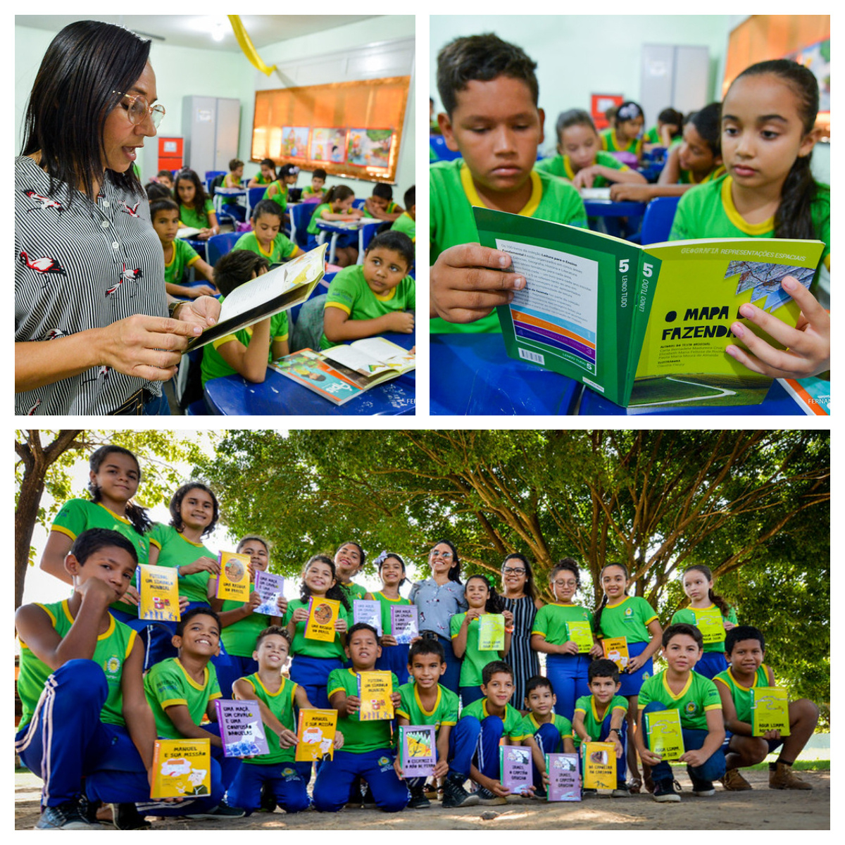 Coleção Leitura - Ler, ouvir e compreender são os principais objetivos de projeto implantado na rede municipal de ensino