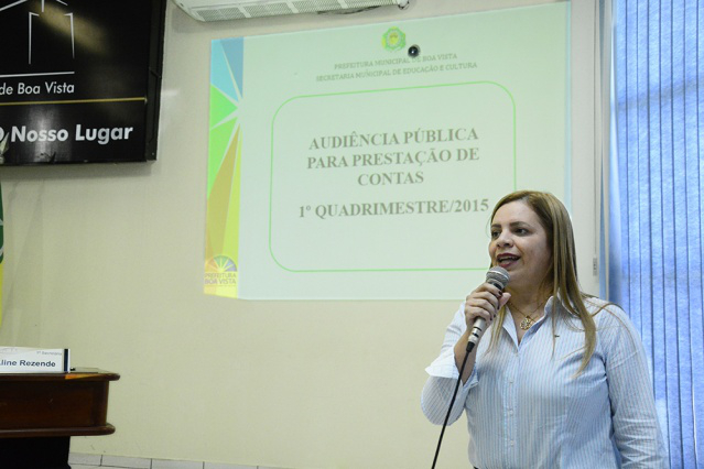 Educação: Ações do primeiro quadrimestre de 2015 são apresentadas na Câmara Municipal