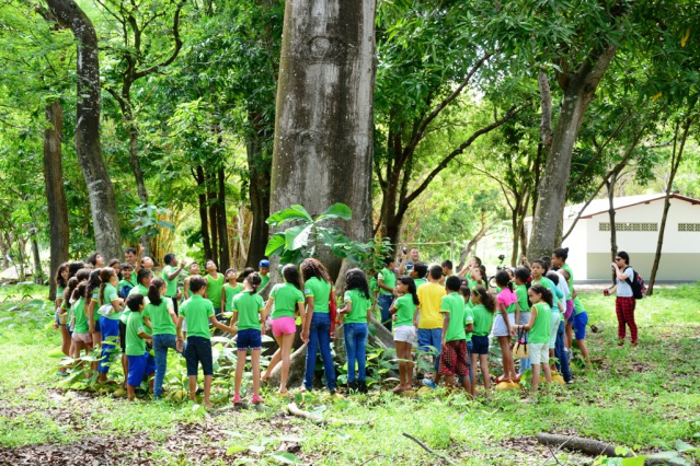 Horto Municipal vira cenário de visitas para alunos municipais