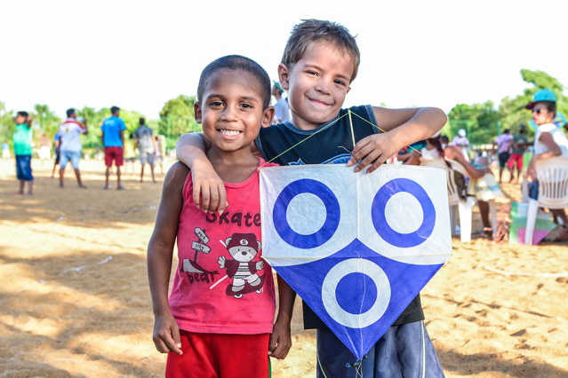 Criançada se diverte na 30º edição do Festival de Pipas 