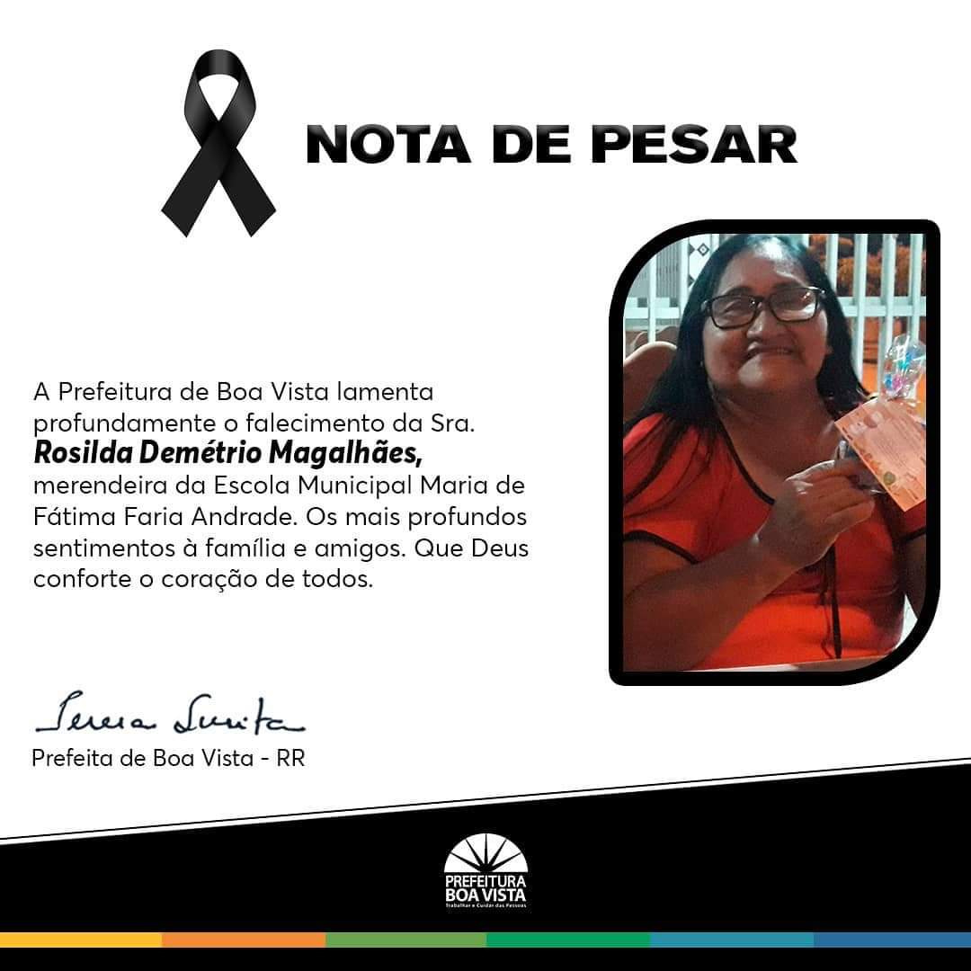 Nota de Pesar 