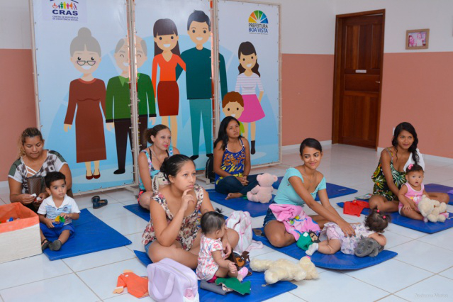 Primeira Infância - Atividades nos Cras de Boa Vista fortalecem vínculos e incentivam pais a brincarem com filhos