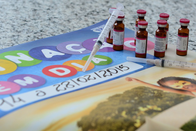 Vacinação contra sarampo está disponível nas unidades de saúde