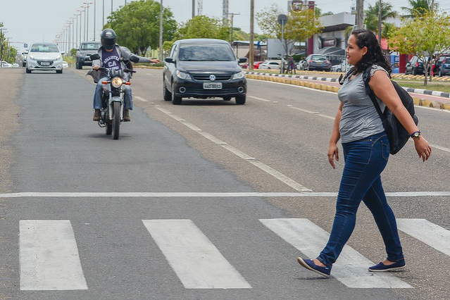 Maio Amarelo - Sinalização e fiscalização fizeram cair 37% número de feridos no trânsito de Boa Vista
