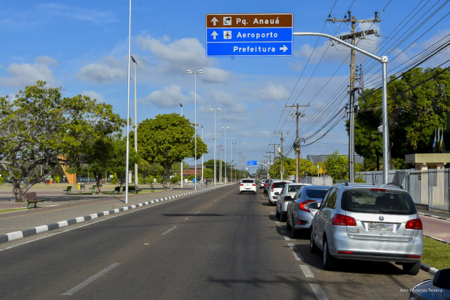 Nova sinalização turística começa a ser implantada em Boa Vista