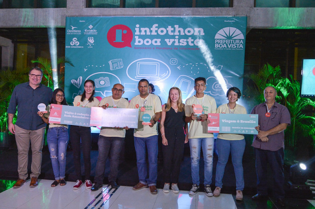 Premiação da Maratona de Informação encerra I Infothon de Boa Vista