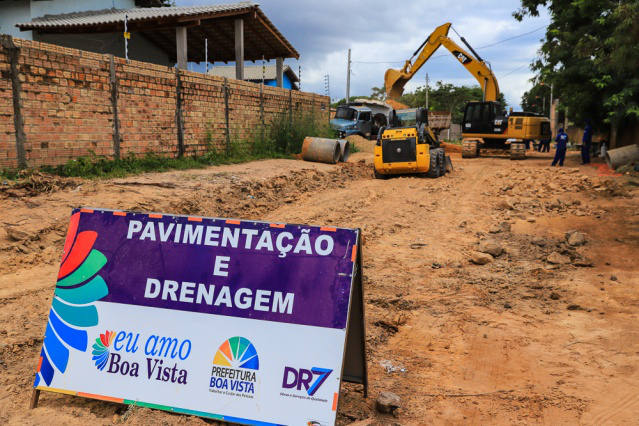 Obras de infraestrutura vão facilitar acesso ao bairro Centenário