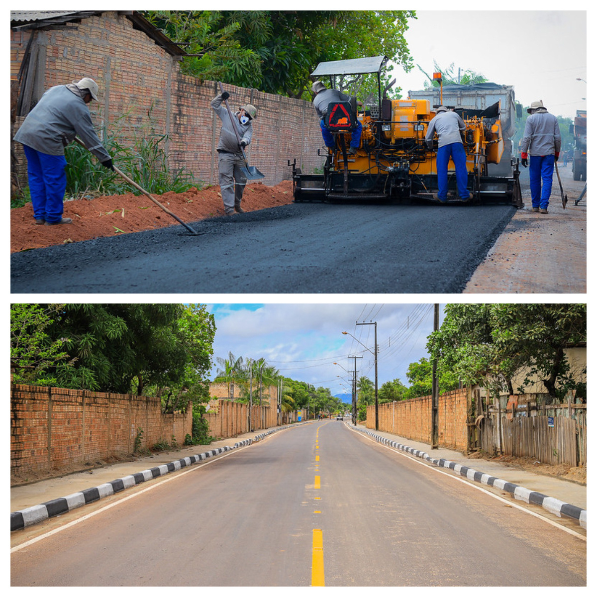 Senador Hélio Campos - Obras de infraestrutura mudaram cenário da rua Alice Maria de Jesus Lira