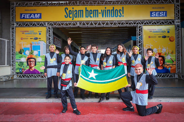 Tecnologia: Equipe de robótica da prefeitura participa de primeiro dia de competições no Amazonas