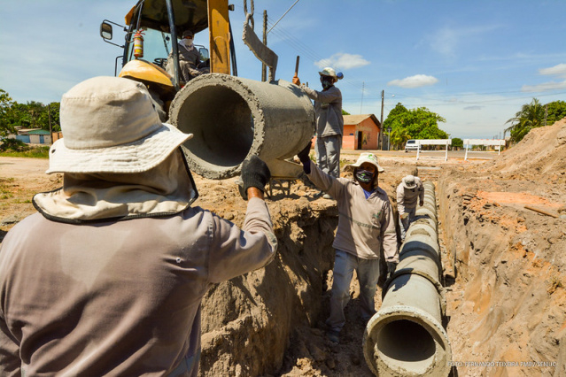 Avenida dos Trabalhadores recebe obras de infraestrutura 