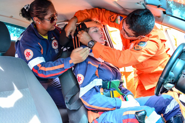 Profissionais do Samu são capacitados para atuação em Suporte Básico de Vida para o Trauma