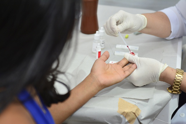 Ação de saúde no Parque Germano Sampaio marcou o Dia Mundial de Luta Contra a Aids