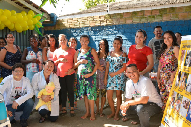 Encontro de gestantes aborda amamentação exclusiva até os 6 meses e no mínimo 2 anos