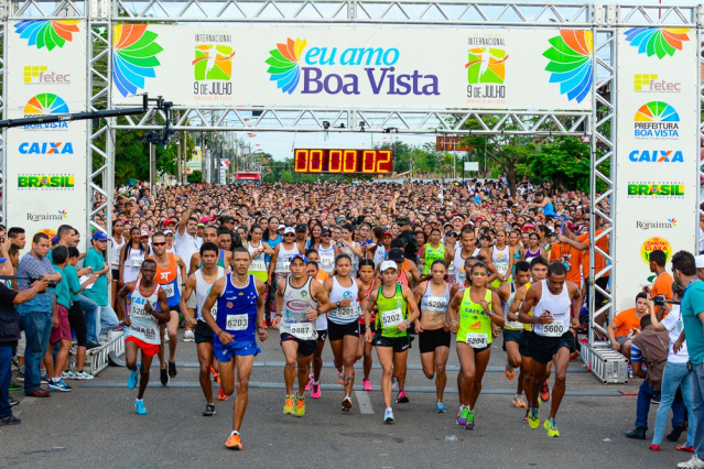 Corrida 9 de Julho reúne cinco mil competidores
