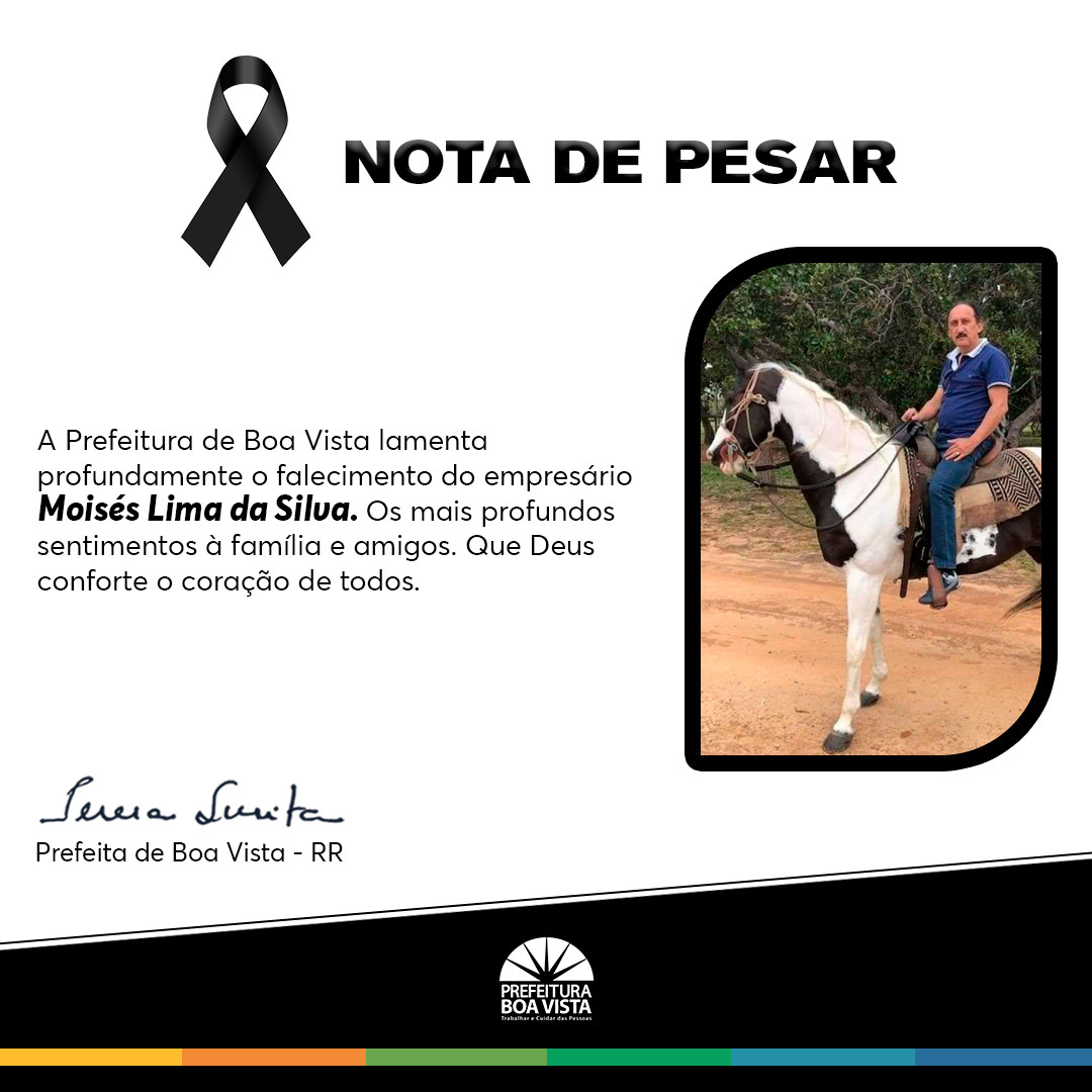 NOTA DE PESAR