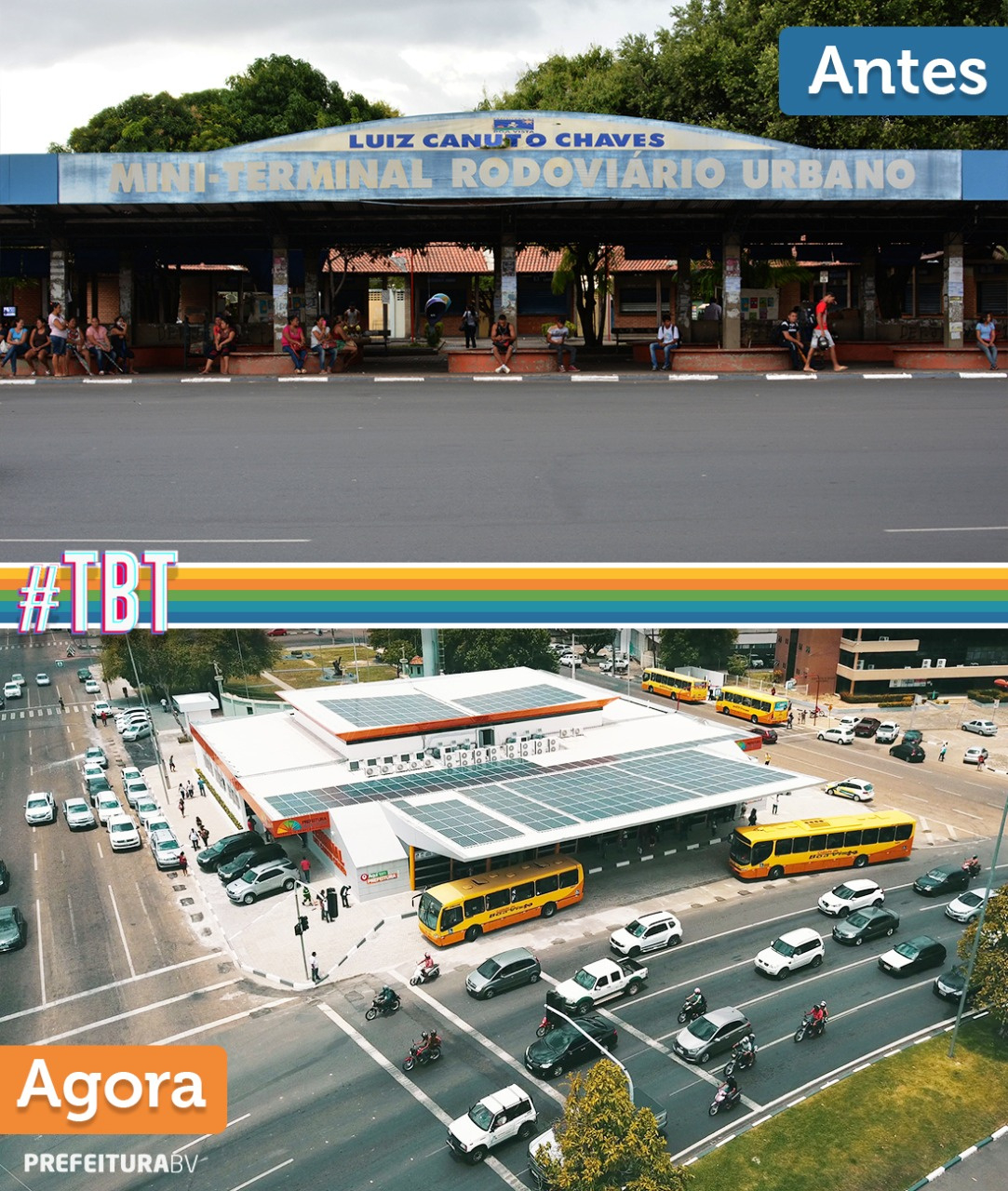  Terminal Luiz Canuto se tornou referência para o transporte coletivo de Boa Vista