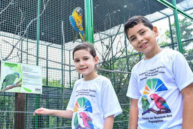 Bosque dos Papagaios registra mais de mil visitas em julho  