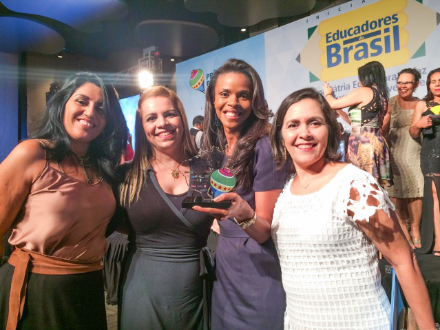 Prêmio Gestão Escolar: representantes da Secretaria Municipal de Educação recebem a Premiação Nacional