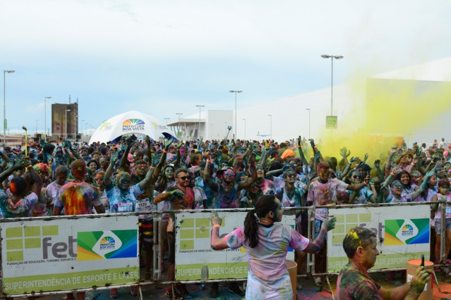  Tradicional corrida de cores chega em Boa Vista com sucesso de público