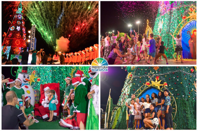 Convite - Parque Germano Sampaio recebe hoje chegada do papai noel e segunda árvore de natal