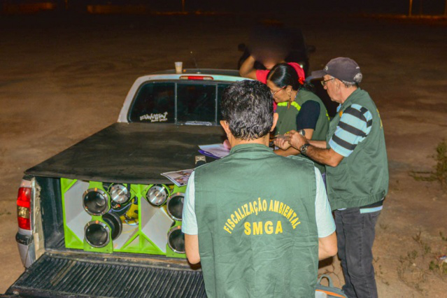 Operação Sossego - Prefeitura intensifica ações para evitar poluição sonora na capital 