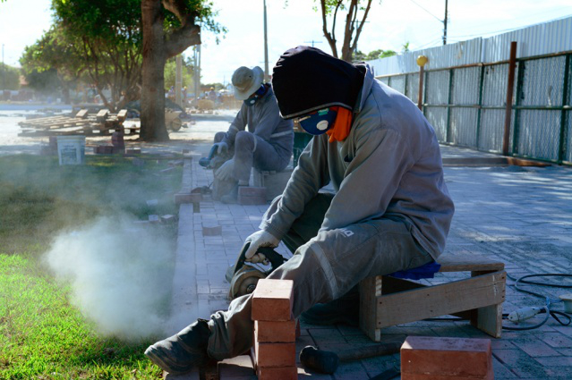 Boa Vista: Junina  Praça Fabio Marques Paracat recebe os ajustes finais para receber o maior arraial da Amazônia