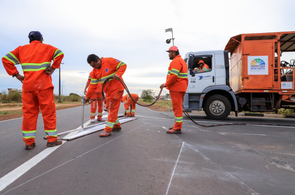 Comunicado  - Smtran unifica sentido de circulação em trecho da RR-205 