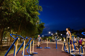  Praça dos Bambus está entre as dez melhores do país, segundo estudo “Calçadas do Brasil”